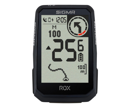 Nawigacja rowerowa Sigma Sport licznik ROX 4.0 ENDURANCE czarny